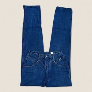 Vintage Western Rockies Rocky Mountain Blue Yoke Jeans TALL - Size 28 x 36